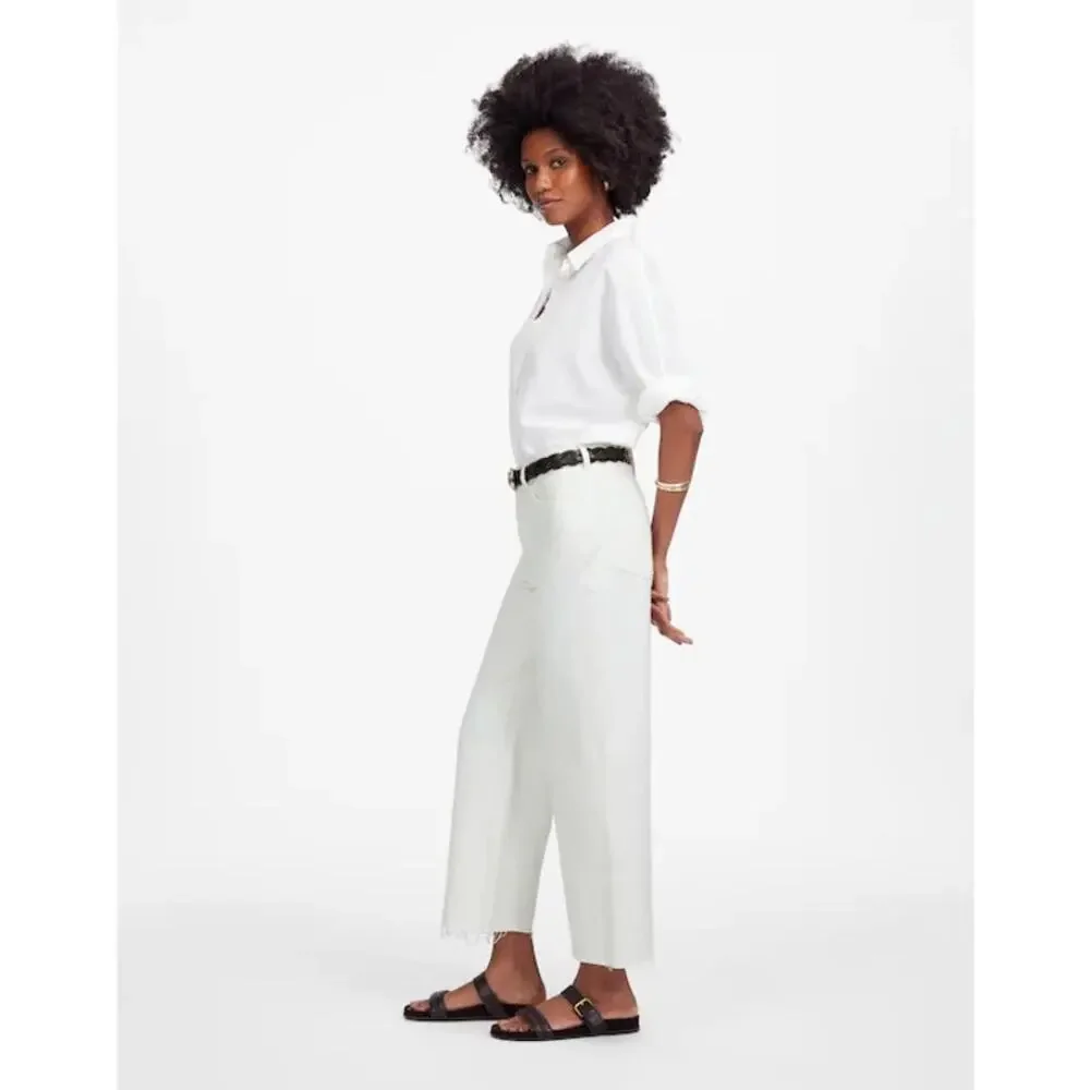 NWT Madewell Low-Slung Baggy Crop Size 25 - Picture 2 of 9